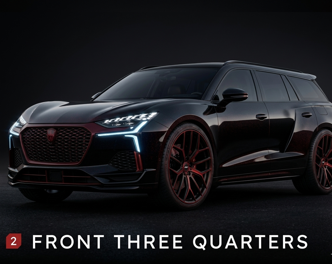2. FRONT THREE QUARTERS